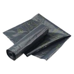 Afvalzakken Voordeeldoos 60x80cm grijs 25x20 stuks
