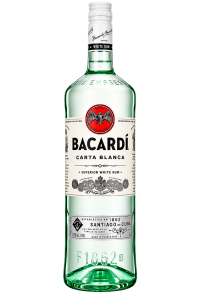 Bacardi liter fles