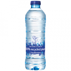 Chaudfontaine Still ( Blauw) Tray 24x500ml 100% recycled plastic