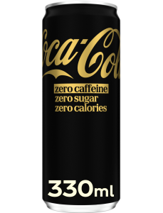 Coca Cola Zero Caffeine Zero Sugar Blik