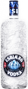 Esbjaerg Vodka fles 1 liter 40%