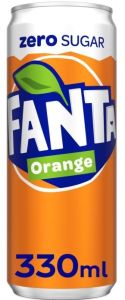 Fanta Orange ZERO SUGAR Blik 24x33cl