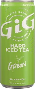GiG Hard IceTea Green blik tray 12x25cl