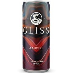 Gliss Cognac & Strawberry 11% blik tray 12x25cl