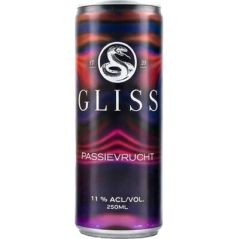 Gliss Cognac Passionfruit Pineapple blik tray 12x25cl
