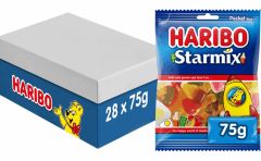Haribo Starmix uitdeelzakjes doos 28x75gr
