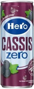 Hero Cassis ZERO SUGAR blik
