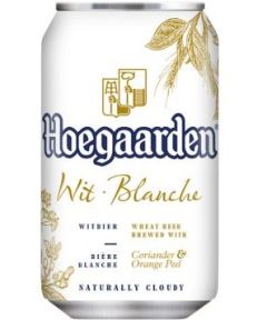 Hoegaarden Wit blik tray 4x6x33cl