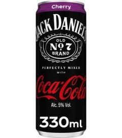 Jack Daniels Coca Cola Premix blikken 12x33cl