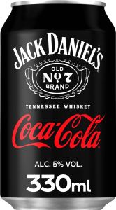 Jack Daniel's & Cola Blik Tray 12x33cl