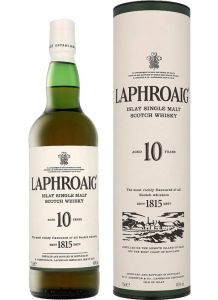 Laphroaig 10 Years sing malt giftbox 70cl