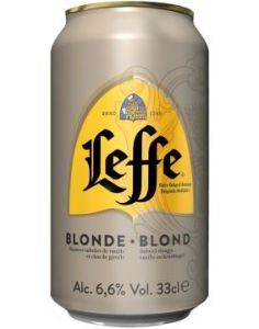 Leffe Blond Blik Tray 4x6x33cl 6,6%
