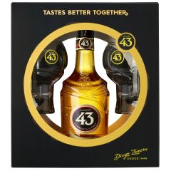 Licor 43 Giftbox 70cl met 2 Ballon glazen