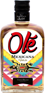 Tequila Olé Mexicana Gold fles 70cl