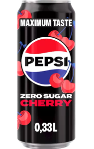Pepsi ZERO SUGAR Cherry Blik 12x33cl