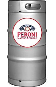Birra Peroni fust 19,5 Ltr