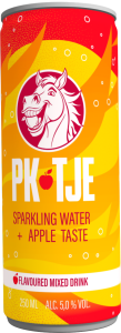 PK tje sparkling water & Apple mixdrink 12x25cl