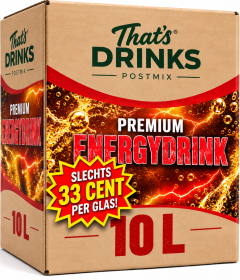 Premium energy Drink Postmix 10 L
