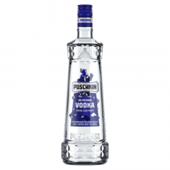 Puschkin Vodka Fles 1 Liter goedkoop Wodka