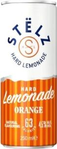 Stëlz Hard Lemonade Orange 12 blikjes x 25cl