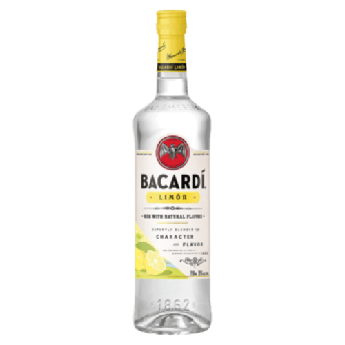 Bacardi Limon Rum Fles  1 liter goedkoop bacardi