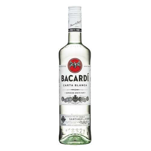 Bacardi Carta Blanca fles 70cl