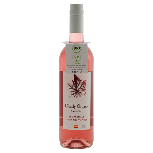 Clearly Organic Bio Rosado Tempranillo Fles 75cl