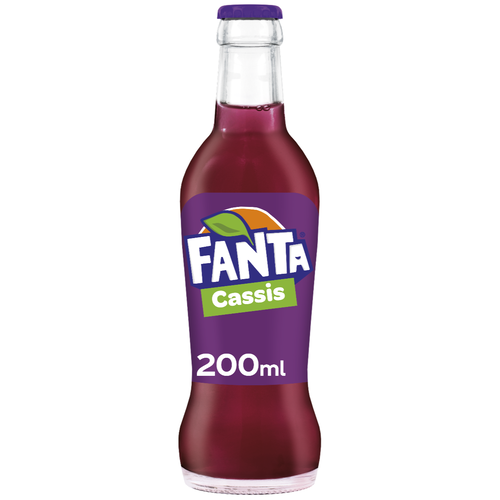 Fanta Cassis Krat 24x200ml Glas