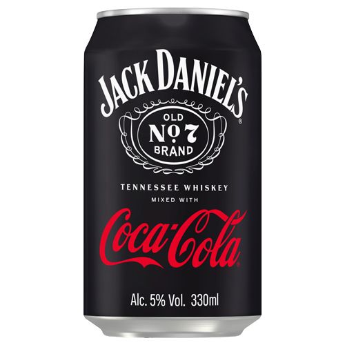 Jack Daniel's & Cola Blik Tray 12x33cl