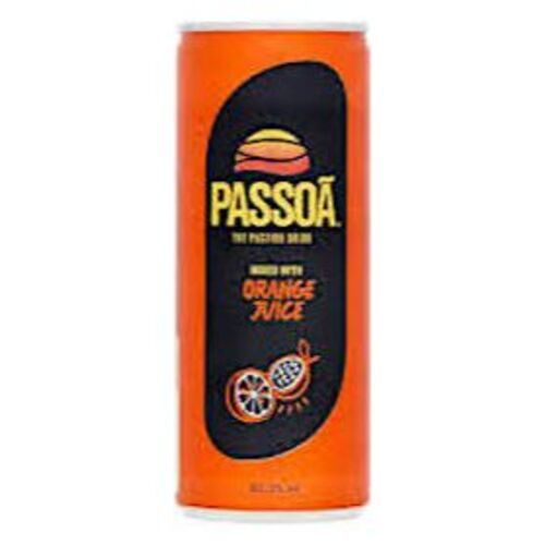Passoa Orange Pre-mix Blik tray 12x25cl