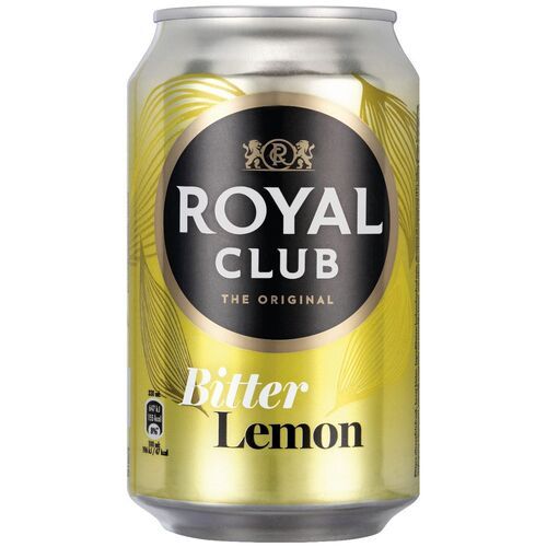 Royal Club Bitter Lemon blik 330 ml tray 24 blikken