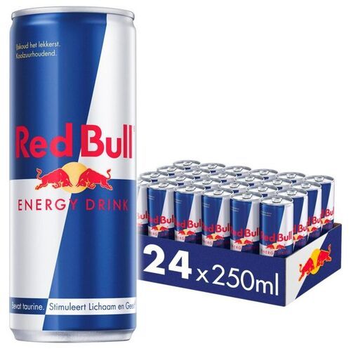 Red Bull Energy drink NL blik tray 24x25cl