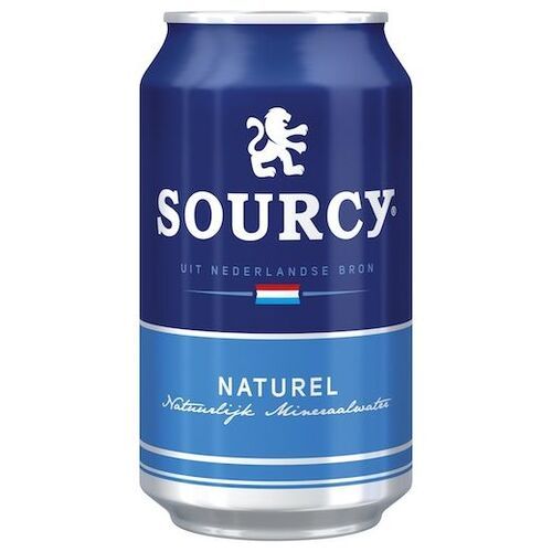 Sourcy Naturel Natuurlijk Mineraalwater Blik tray 24x330ml