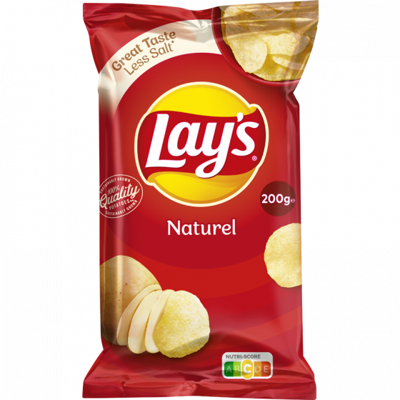 Lay 'Chips Naturel XL zak 200g