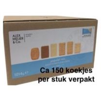 Koffie koekjesmix doos 150st