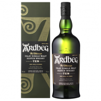 Ardbeg Single Malt Whisky 10 Years + Giftbox