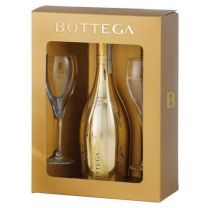 Bottega Gold Glamourbox + 2 glazen