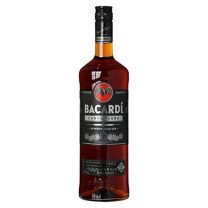 Bacardi Carta Negra Black Rum Fles 1 Liter