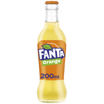 Fanta Orange Krat 24x200ml Glas