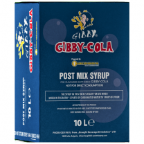 Gibby Huismerk Cola Postmix siroop BIB 10L