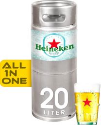 Heineken Silver fust 20L all-in One