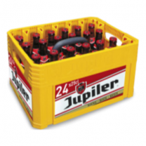 Jupiler Belgian beer krat 24x25cl
