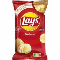 Lay 'Chips Naturel XL zak 200g