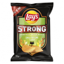 Lay's Strong Chills & Lime 24x50gr