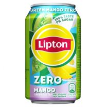 Lipton Green Ice tea Mango Zero blik 24x33cl