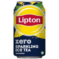 Lipton Ice tea sparkling ZERO Blik tray 24x330 ml