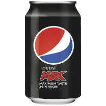 Pepsi Max NL blik 330 ml tray 24 stuks