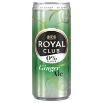 Royal Club Ginger Ale 0.0% Blik 24x25cl