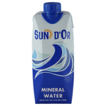 Sun'd Or Mineraalwater Biologisch afbreekbare verpakking 12x500ml