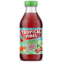 Tropical Vibes Cheeky Cherry fles tray 15x30cl
